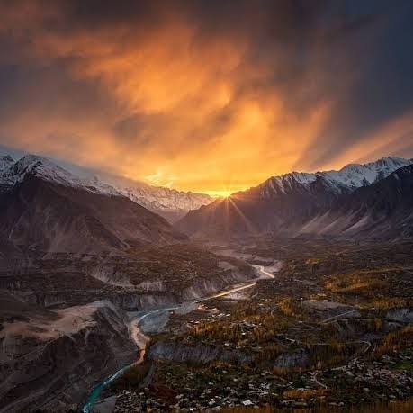 Eagle Nest View Point in Hunza Gilgit-Baltistan