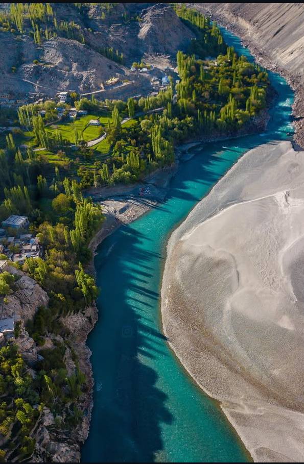 Indus River View Kharmang