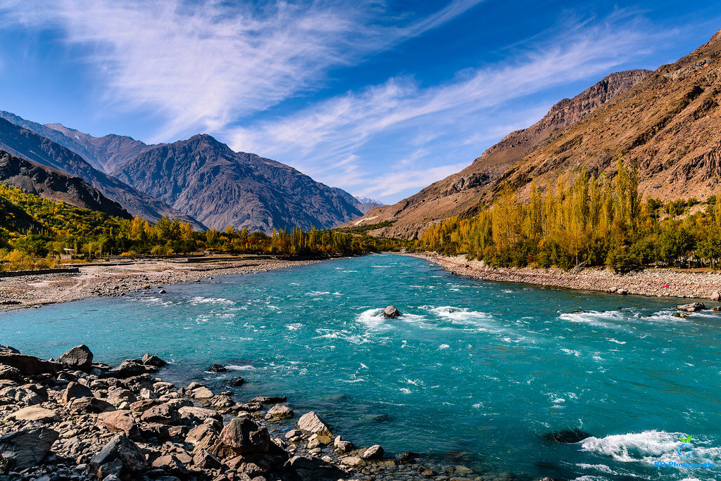 Gilgit River View in Gilgit Gilgit-Baltistan
